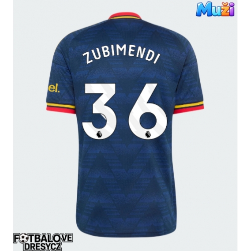 Arsenal Martin Zubimendi #36 Venkovní Dres 2026-27 Krátký Rukáv Arsenal Martin Zubimendi #36 Venkovní Dres 2026-27 Krátký Rukáv